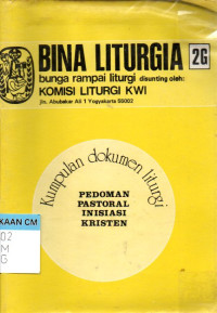 Image of Bina liturgia 2g: Pedoman pastoral inisiasi kristen