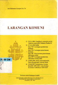 Image of Larangan komuni